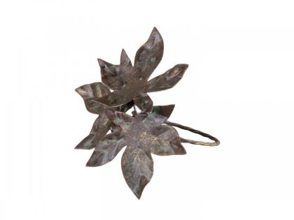 Napkin Ring Leaves antique 5х8х7.5cm.
