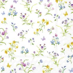 Салфетки EASTER FLOWERS 33x33cm.