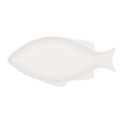 Плато Fish 100 ml.- 24x11x2 cm White.