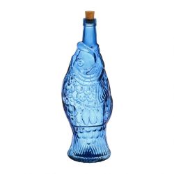 Бутилка FISH POISSON BLUE 1.1L-D12H33cm. 