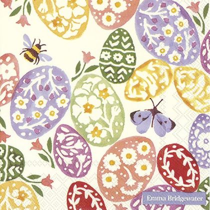 Салфетки EASTER EGGS 33х33cm.