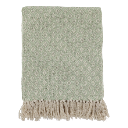 Одеяло L150х130cm.Throw verde.