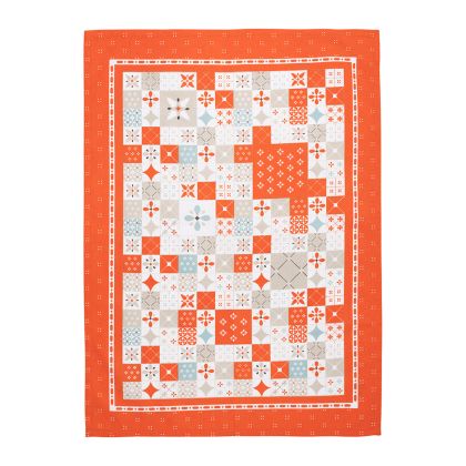 Kitchen towel  with jar CIMEN JAR ORANGE 