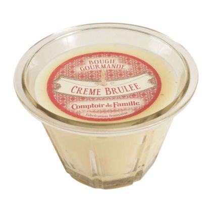 Gourmet candle CREME BRULEE