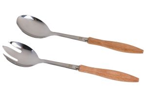 Сет прибори за салата  MANICO LEGNO.