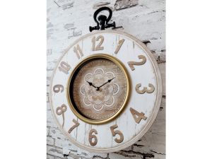 Часовник DANTELLE H50xL40x6.5 cm antique cream.