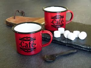 Канче CAFE ROUGE 90ml.-D7x9x6cm.