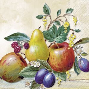Салфетки SOME TASTY FRUITS 33х33cm.