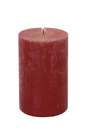 Свещ D7x11cm. CYLINDER CANDLE RED