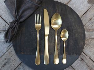 Сет 4 прибора за хранене Nordique L23cm. gold.