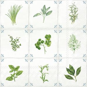 Салфетки HERBAL TILE 33х33cm.