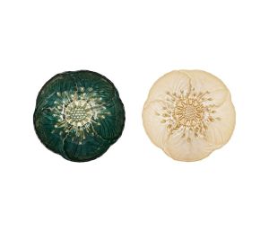 Купичка FLORA D16xH6cm. PERLE / EMERAUDE.