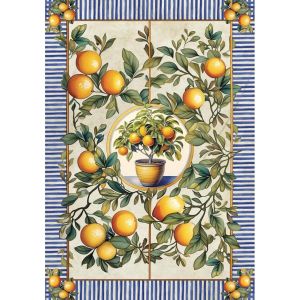 Покривка ORTIGIA 150x215cm. с покритие.