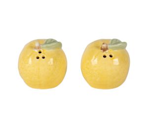 Сет сол и пипер LEMON AGRUMES 6x5xH5.5cm.