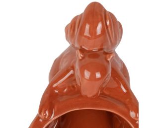 Купичка ECUREUIL 17.5x10.5xH9.5cm. Grege / Rose.