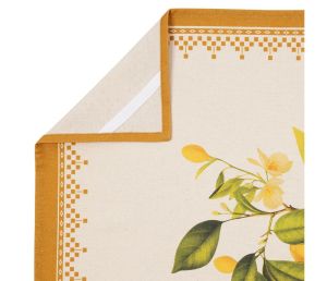 Кърпа DAMIER 50x70cm. CERISE FIGUE CITRON.