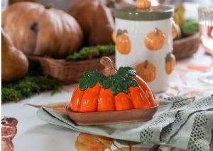 Съд за масло GOURMANDISE D AUTOMNE 15x9x10cm.
