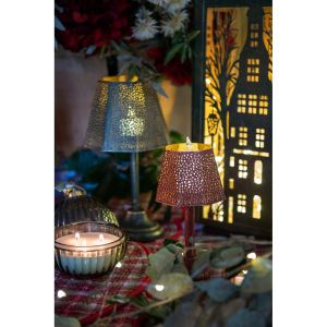Свещник абажур BORGO ANTICO 10х10х18cm. 