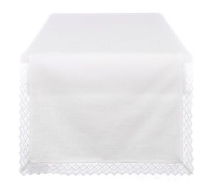 Тишлайфер  DENTELLE 54х160cm. BIANCO.