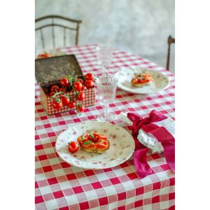 Покривка OSTERIA CHIC 140x180cm. Rosso.