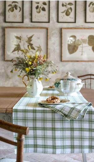Покривка OSTERIA CHIC 140x180cm. Verde.