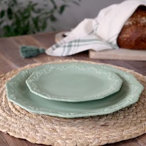 Чиния десерт Provence D19cm verde.