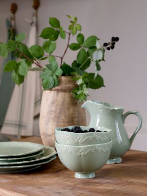 Чиния десерт Provence D19cm verde.