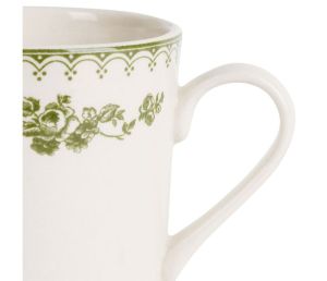 Чаша за чай FAUSTINE 345ml. - D8xH10cm. verde.