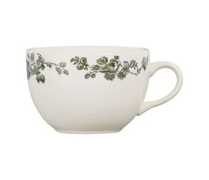 Чашка с чинийка FAUSTINE 250ml. - 11 x 8.5 x H6cm. verde.