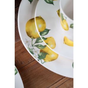 Чиния десерт Maison Citron D20xH2cm.