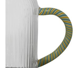 Кана RETRO EMERALD 1.5L - 17 x 12 x H20.5cm. BOROSILICATE.