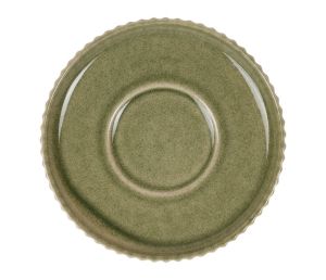 Чаша с чинийка CARLA OLIVE 200ml.-10.5x7xH7.5cm. / D14cm.