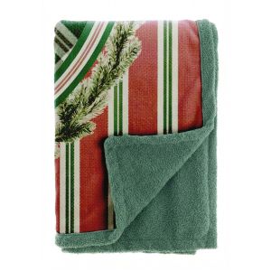 Одеяло ORSO DI NATALE 160x220cm. SHERPA 420GSM.